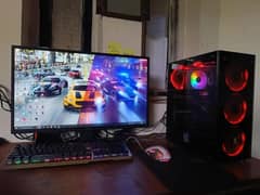 I7 4790 with RX 580 8Gb and 27" monitor dell