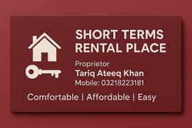 Short Term Rental Place
