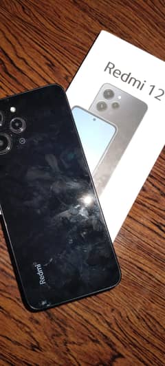 Redmi 12 with Box Chrger condition 10 by 10