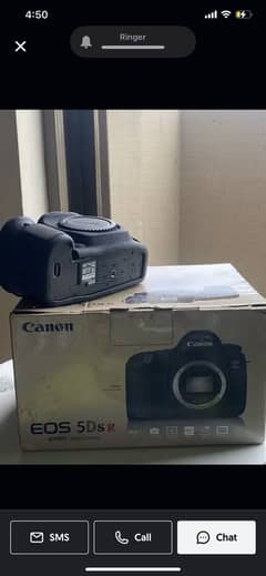 Canon 5ds R DSLR camera with 24 105 F4 lense