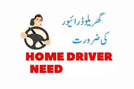 Driver for home required