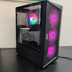 Gaming PC with AMD Ryzen 5 3600 and AMD Rx 580
