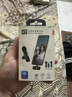 K9 mic with type c + iPhone adapter