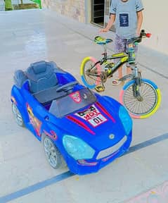 Car electric kids AND Cycle for sale