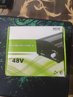 Phantom power supply for condenser microphone full kit original