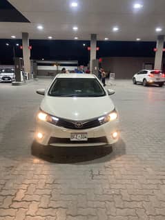 Toyota Corolla xli 2016 total genuine
