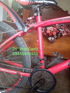 bicycle 26"with gear and disc brakes