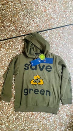 Boy 1 winter hoodie and 1 sweatshirt Urban studio 7 to 8 year old