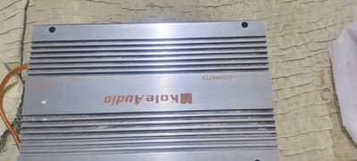 Car speakers with amplifier
