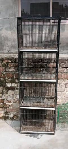 4 portion iron cage
