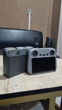 dji rc2 controller  with 3 batteries