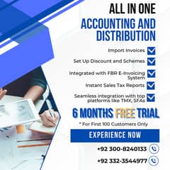 FREE 6-Month Accounting & Distribution Software – First 100 Only!