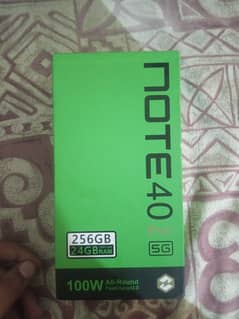 Infinix note 40 pro panel break ha or box  03264826505