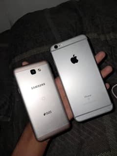 iphone 6s plus /samsung j5 prime