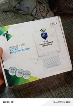 PTCL wireless N300 vdsl2 modem router