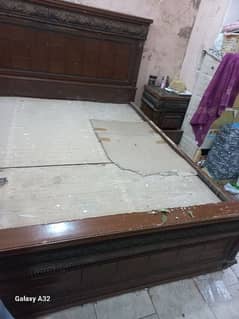 used bed, wordrob, dressing