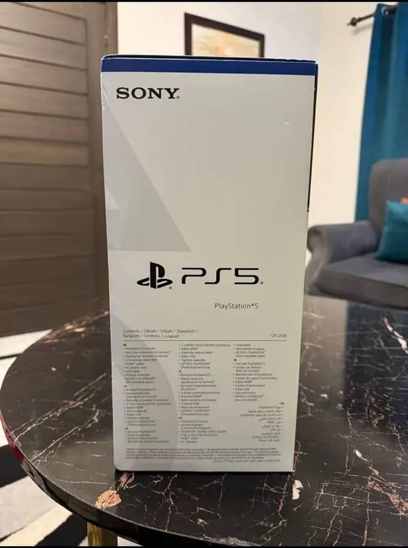 Ps5 Slim Game Disk Edition 2 Controller Complete Box 3