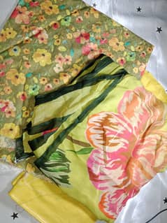 Cotton Suit And Saiifon Dupata