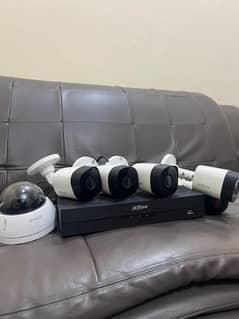 Dahua 8ch DVR  5MP with 7cameras 5Mp