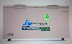 waves double door freezer