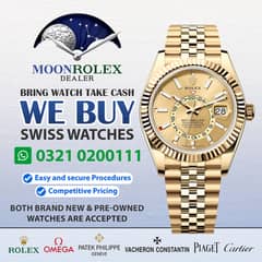 Get Cash / Rolex Cartier Omega Hublot Chopard Breitling Rado Tag Heuer