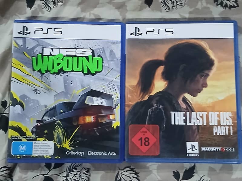 The Last of Us Part 1 Ps5, Need for speed Unbound NFS Ps5, 0