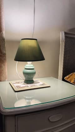 Green Ceramic table lamps
