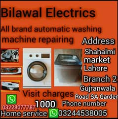 Automatic washing machine repair and service at your home 03244538005