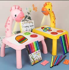 2pcs Led Light Drawing Table Set for Boys and Girls