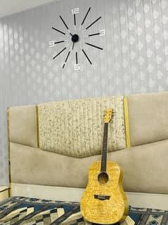 Deans professional semi acoustic guitar with bag