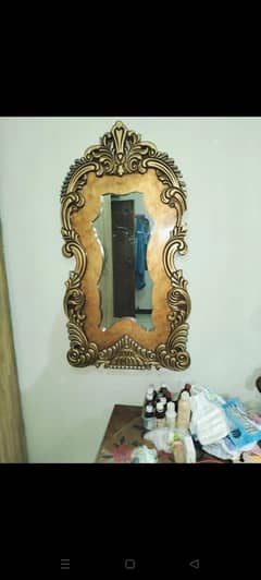 king size bed dressing+side table