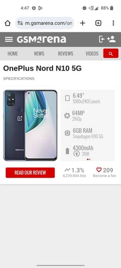 OnePlus 10 5g
