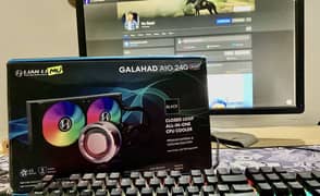 Lian Li Galahad 240mm AIO Liquid Cooler (Black) | Premium Liquid Cool
