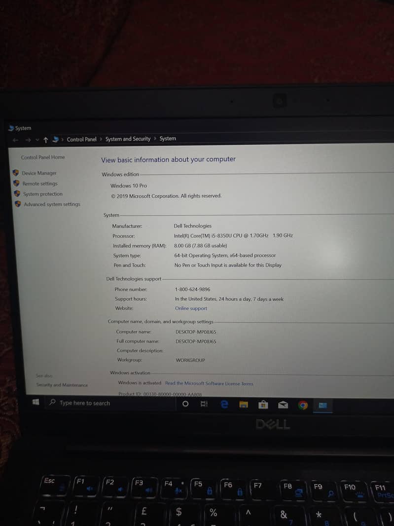 Dell Latitude E7390 Core i5 8th Generation 4