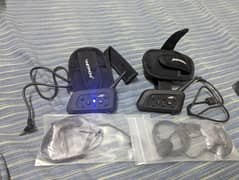 vnetphone v6 helmet bluetooth intercom pair 1 time used only