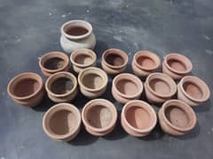 Clay pot ( Dia) large
