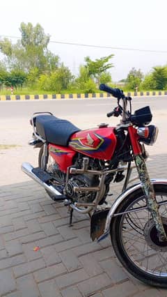 Honda cg 125 2017 model for sale