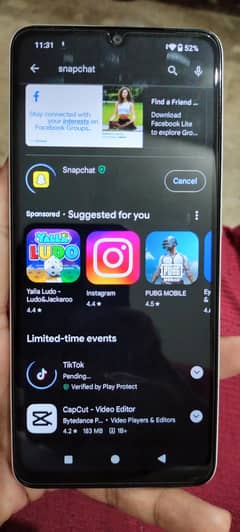 17000  a3x redmi 2din pehly liya hai 3/64