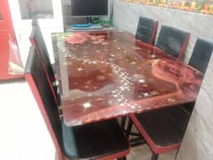 metal dining Tables and chair