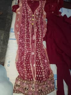 Gown type maxi or mahndi silk fancy dress