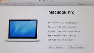 MacBook pro 2012