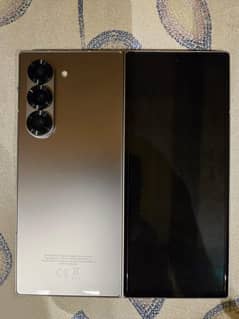 samsung z fold 6 silver  official pta approved. Brand new condition