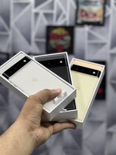 Google Pixel 6pro 12gb 128gb official pta approved complete box
