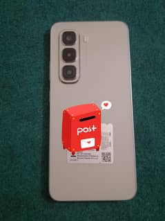 Infinix hot 50 pro with original charger and pouch