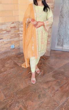 3 piece Wedding dress