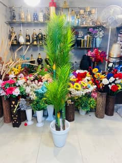 Artificial palm plant natural look washable