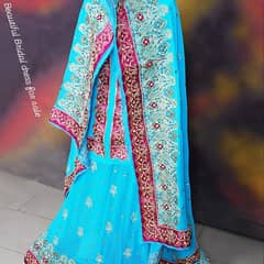 Beautiful new Bright color Bridal dress