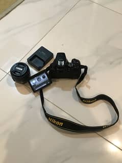 Nikon D5500 with 18-55mm kit lens.