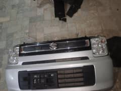 Suzuki wagoner japanese 2022 silver color complete parts available