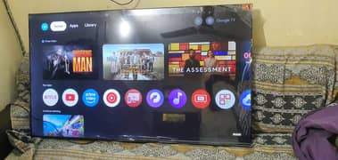 Tcl 43 inch 4k google tv with remote box table stand price final no ba